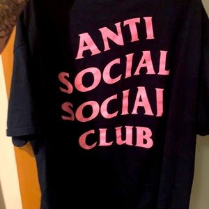 Anti social social club t shirt